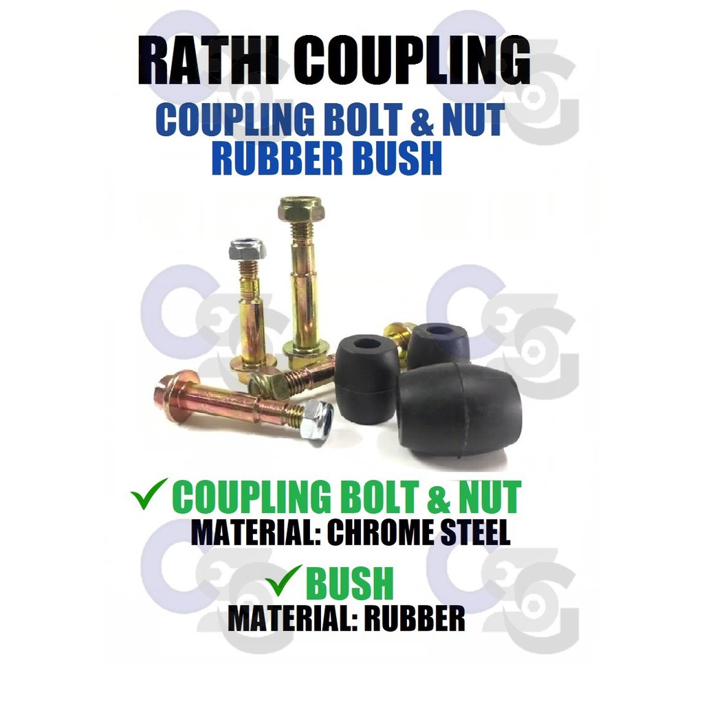 RATHI MOTOR COUPLING & RUBBER BUSH READY STOCK Shopee Malaysia