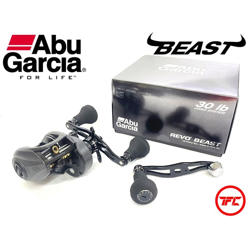 Abu Garcia Revo Beast 41 HS-L Baitcast Reel – Left Hand, 7.3:1, 8