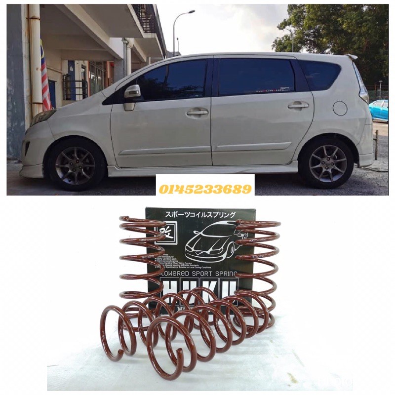 Daily Ship Spring Sport Brand Huku Perodua Myvi Alza Kelisa Kenari Spec Lowered Shopee Malaysia