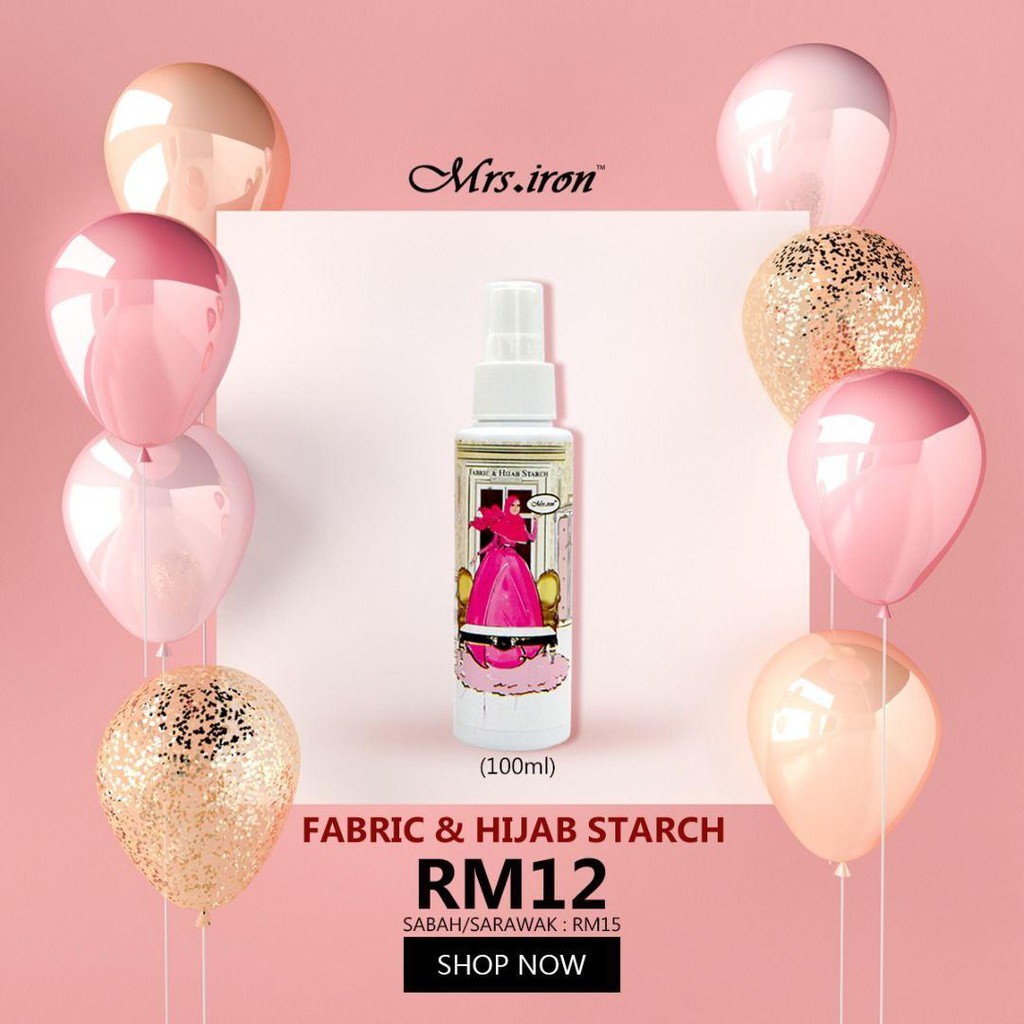 IRON TUDUNG MRS IRON SPRAY PENGERAS TUDUNG VIRAL 🌼AWNING ON POINT, easy