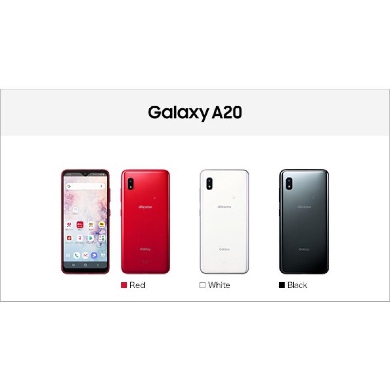 Galaxy A20 sc-02m (3+32) original secondhand Docomo Japan | Shopee