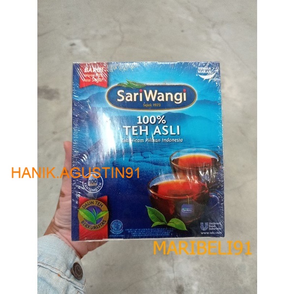 Sariwangi Original Tea Bag Contents 100/original Tea Sariwangi Contents