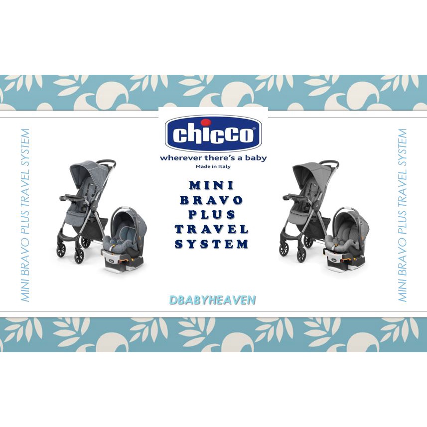 Chicco Mini Bravo Plus Travel System (stroller+car seat) Shopee Malaysia