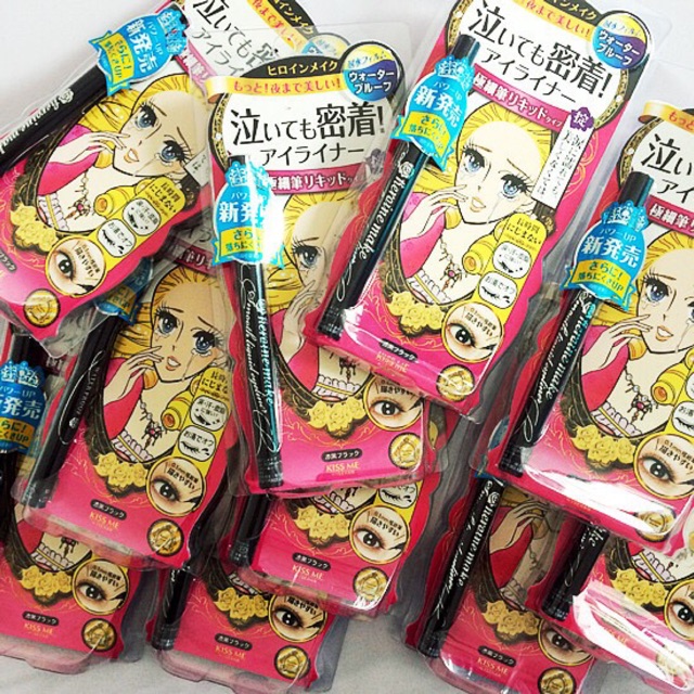 KISS ME waterproof eyeliner(hot sellingbest eyeliner) Shopee Malaysia