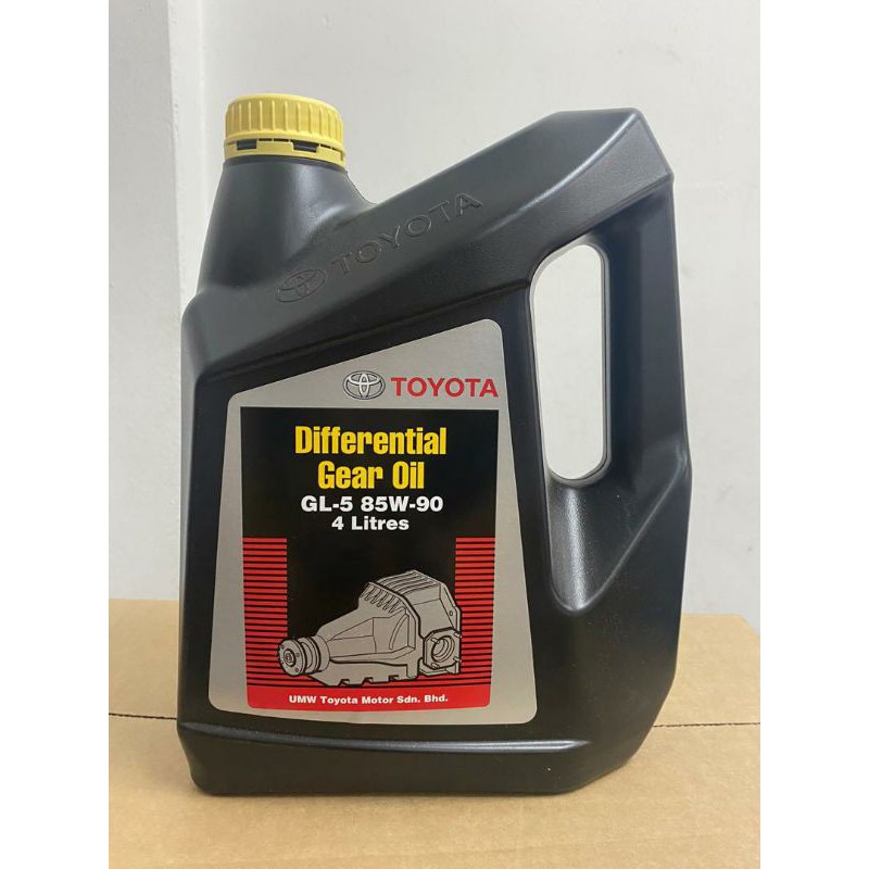 ORIGINAL TOYOTA GL5 85W90 DIFFERENTIAL GEAR OIL (4@LITRE) | Shopee Malaysia