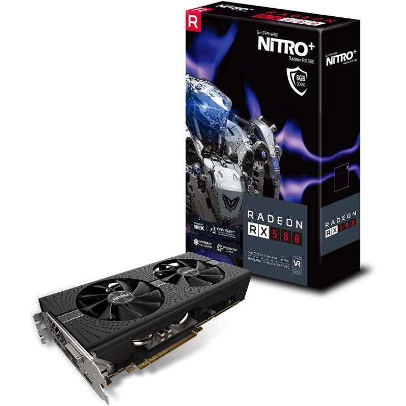 SAPPHIRE NITRO+ RX580 8GB REFURBISHED | Shopee Malaysia