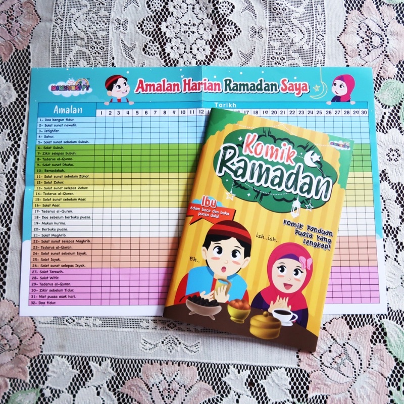 [READY STOCK] BUKU KOMIK RAMADAN - buku bacaan komik islamik untuk ...