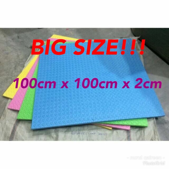 EVA MAT FOAM floor soft mat size bg safety kids mat playmats 100*100