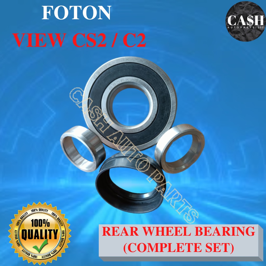 4PCS Front And Rear Wheel Bearing Kit For Yamaha Grizzly 550 660 700 93305-00602 - Foto 5