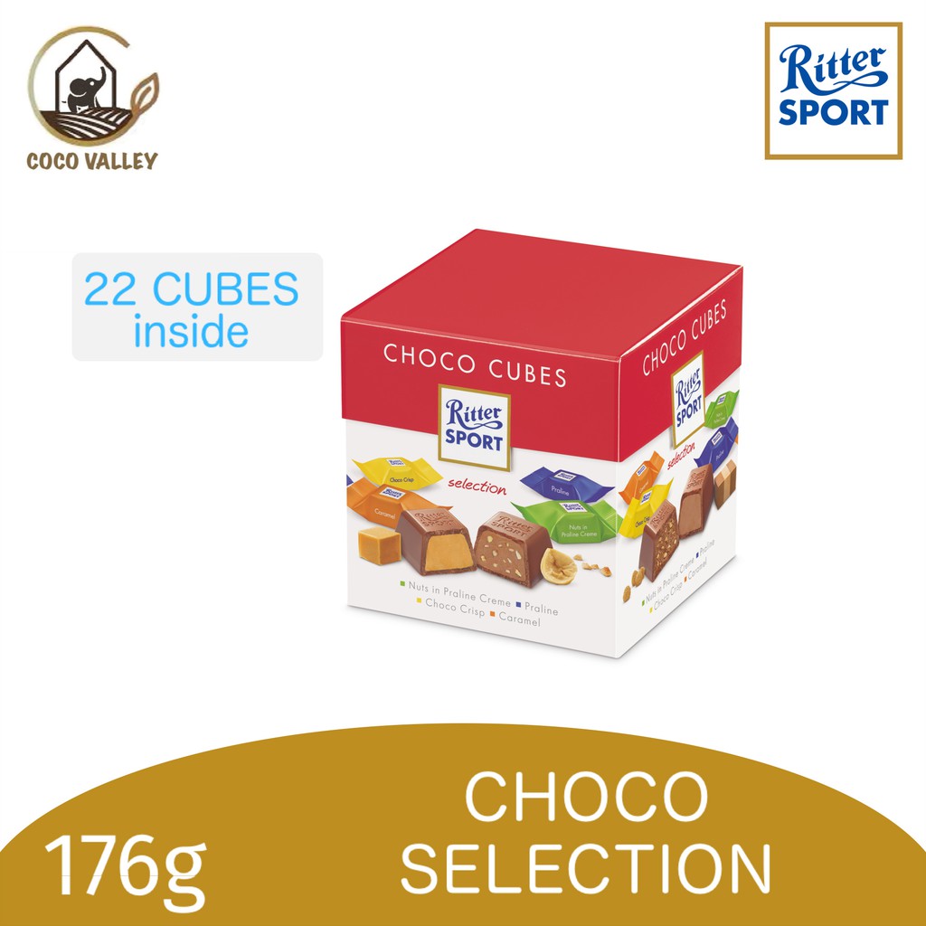 Ritter Sport Choco Cubes 176g (Made in Germany) | Shopee Malaysia