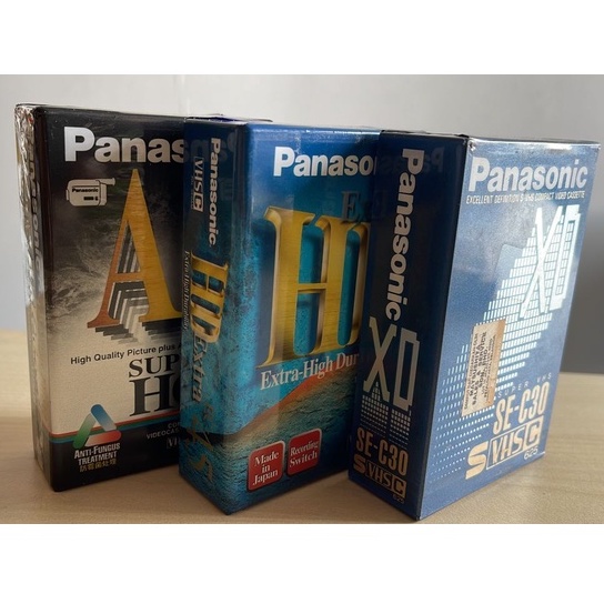 PANASONIC VIDEO CAMERA CASSETTE TAPE VHSC/EC45/SVHSC Shopee Malaysia