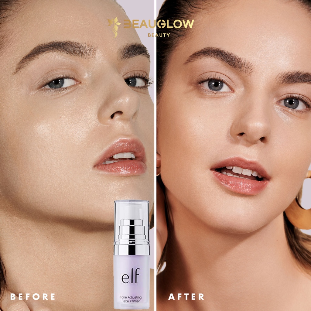 ELF Tone Adjusting Brightening Lavender Primer, Brighten Dull Skin