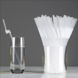 100PCS heart-shaped straws disposable individually packaged straws for  parties;