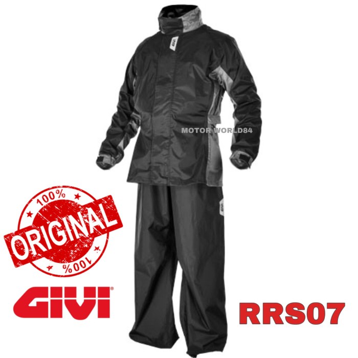 GIVI CENTER MELAKA GIVI Raincoat ORIGINAL Rainsuit RRS07 S M L XL 2XL 3XL 4XL 5XL 6XL KALIS AIR Shopee Malaysia