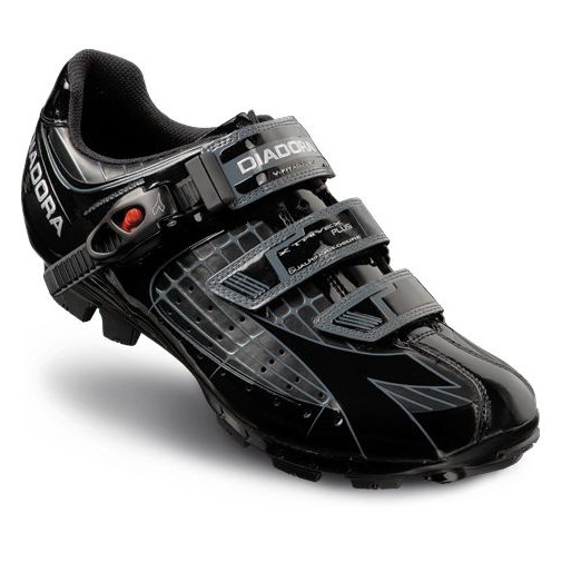 DIADORA X TRIVEX PLUS MTB SPD CYCLING SHOES - BLACK - BLACK
