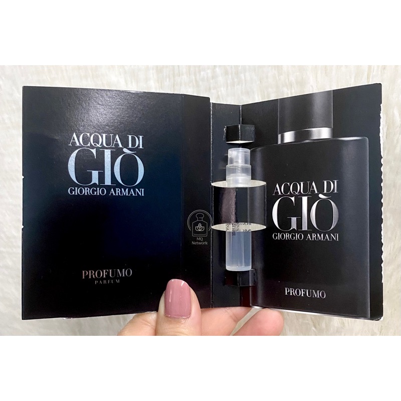 Acqua di discount gio profumo sample