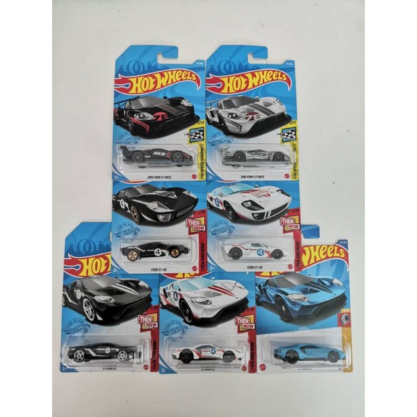 Hot wheels Ford GT-40 17 Ford GT 2016 Ford GT Race | Shopee Malaysia