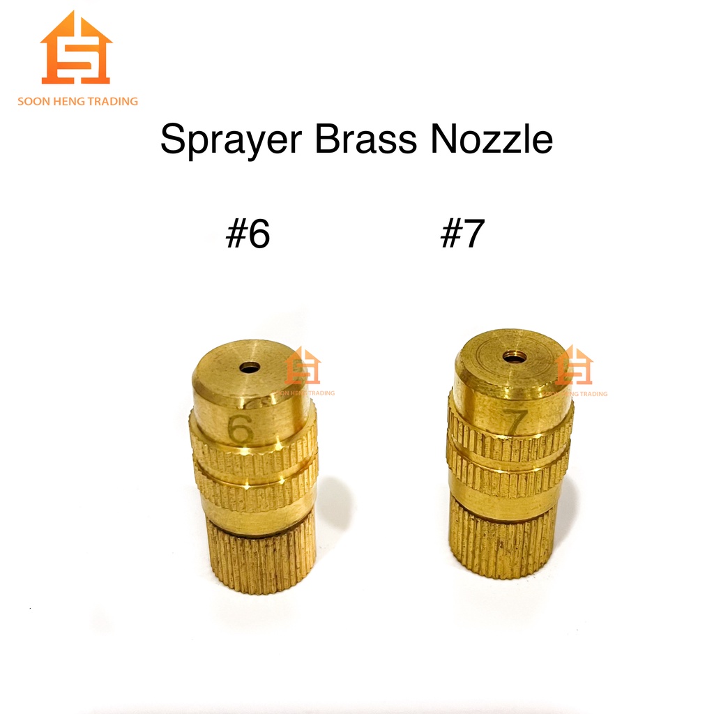 Brass Cone Nozzle Manual Knapsack Sprayer/ Mata Pam Racun / Kepala Pam
