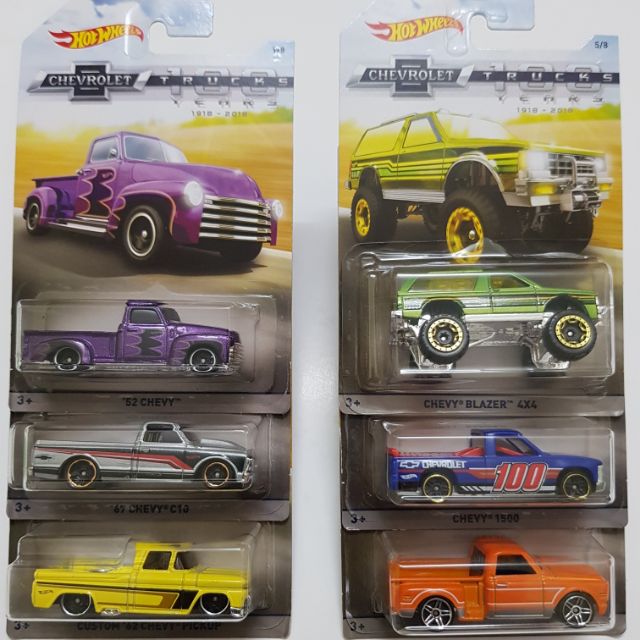 Hot wheels chevrolet trucks best sale 100 years