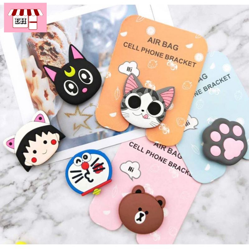 SMILEY CARTOON CELL PHONE AIRBAG BRACKET [1781A] | Shopee Malaysia