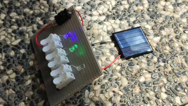 Solar LED Light Kit with ON/OFF Switch 3V Solar Panel RBT School ...
