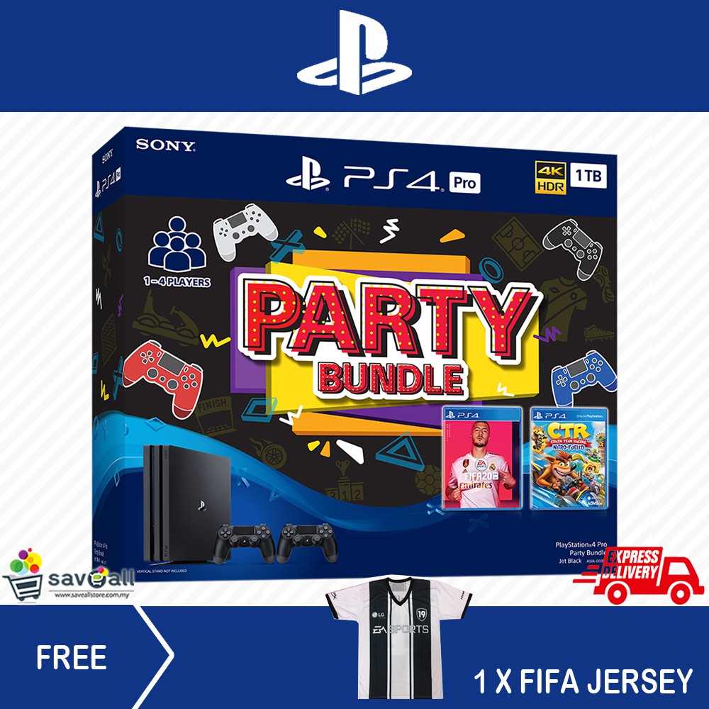 Playstation 4 Pro 1TB Started Bundle (Sony Malaysia Warranty) | Shopee