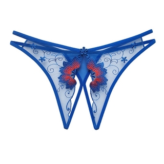Women Low Waist Lace Transparent Panties with 6 Colours Optional Seksi  Seluar Dalam Wanita