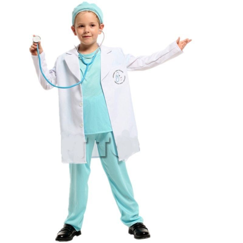 🇲🇾Ready Stock🇲🇾 Kids Costume Doctor Cloting Set Unisex (4y-7y) | Shopee ...