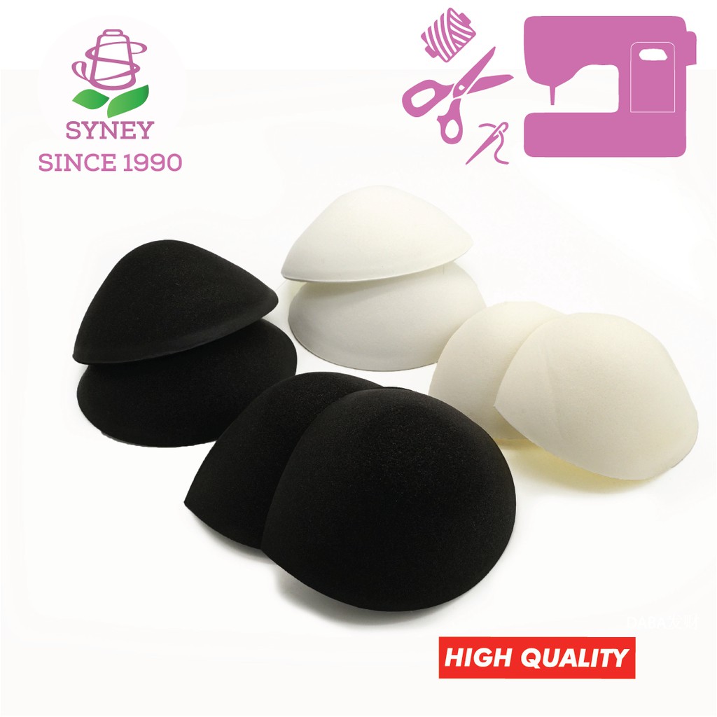 Span Bra Cup Foam (Full Cup&Half Cup) / Padding for Bra 1 PASANG/1 PAIR ...