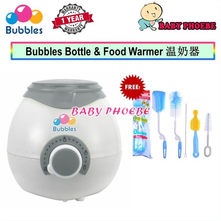 Bubbles best sale bottle warmer