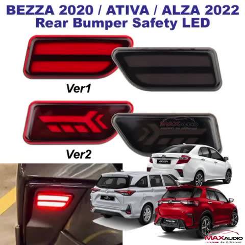 PERODUA ALZA 2022, ATIVA, BEZZA 2020 NIGHT RIDER Sequential Running ...