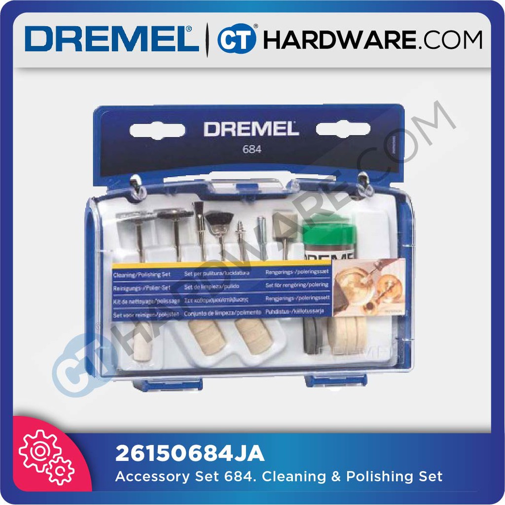 DREMEL CLEANING / POLISHING SET #684 ( 26150684JA ) | Shopee Malaysia