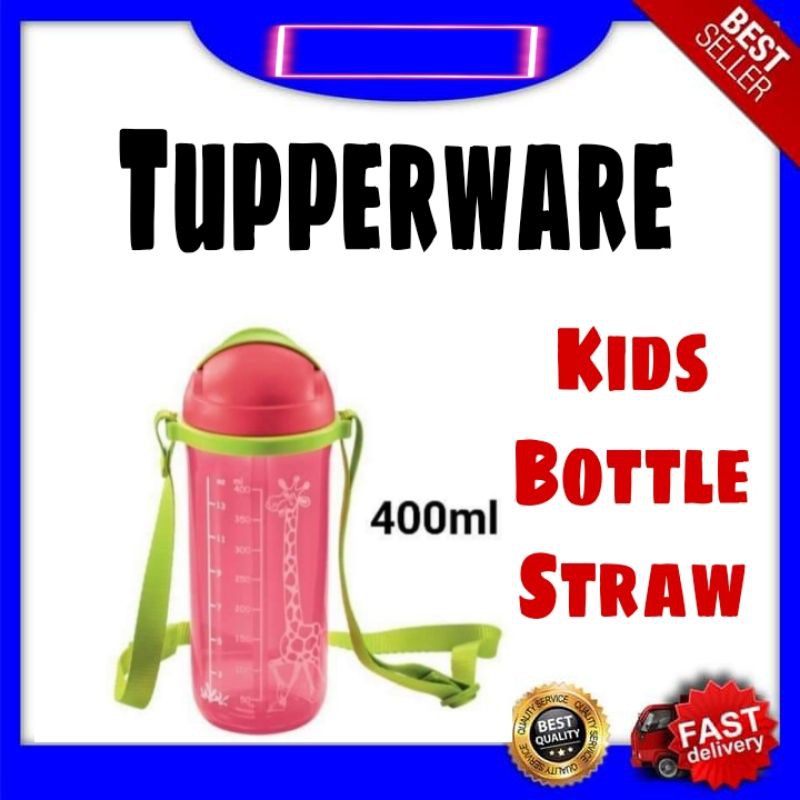 Tupperware Twinkle Straw Tumbler for Kids (400mL, 14oz)