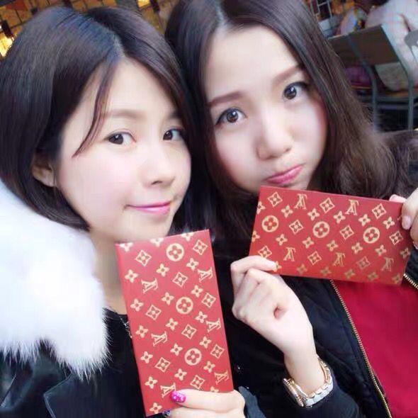 VIRAL 10 PCS CNY 2022 Red Packet Angbao Chinese New Year BRANDED Bag ANGPOW  LV Gucci Dior Prada 新年虎年精致烫金红包封大牌名牌~AMS