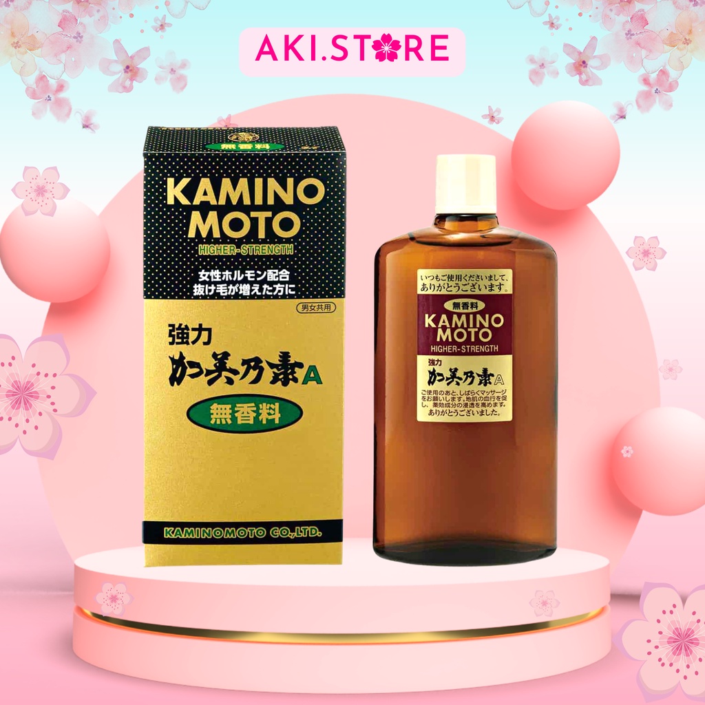 Kaminomoto Higher Strength Japanese Hair Growth Support Serum 200ml