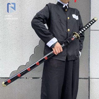 Xsiuyue Roronoa Zoro Weapon Japanese Anime Sword Keychain Metal