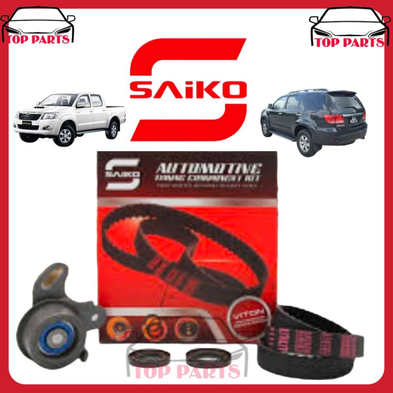 TIMING BELT KIT TIMING TENSIONER TOYOTA 2KD KUN25 KDH200 FORTUNER ...