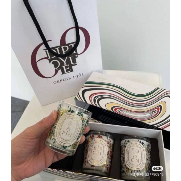 Diptyque Candle Set 70g x 3 | Shopee Malaysia