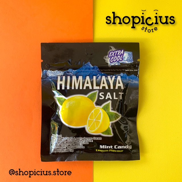 Himalayan Salt Lemon Candy 15 Gr Shopee Malaysia