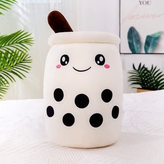 Plush Boba Tea Cup Toy Bubble Tea Pillow Cushion Cute Fruit Drink