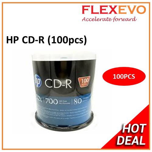 CD-R CDR CD Disc 100pcs Cake Box ( 52 X 700MB, 80 Mins ) | Shopee Malaysia