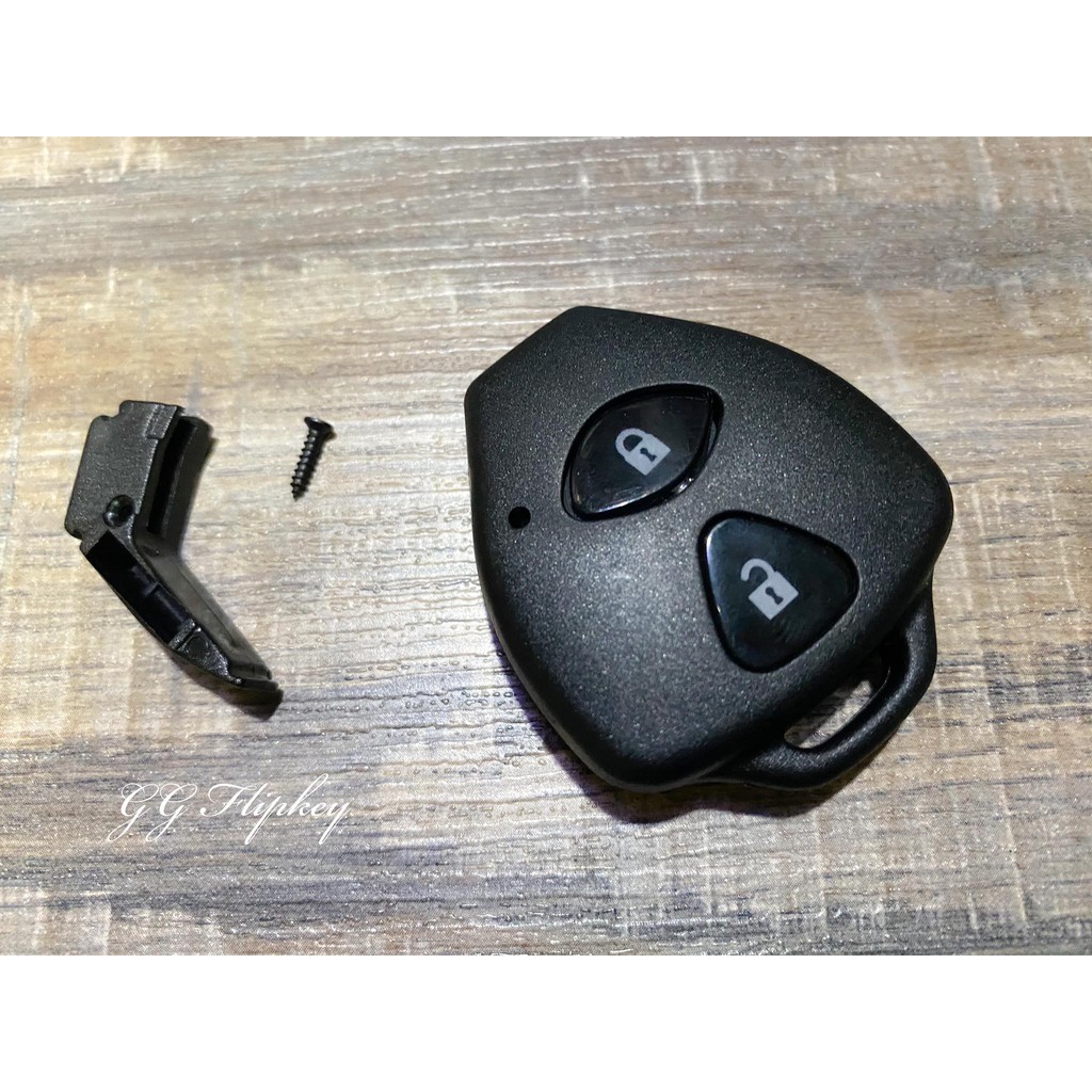 Toyota Vios Yaris Key Frame With 2 Buttons With Logo * Can Insert The ...