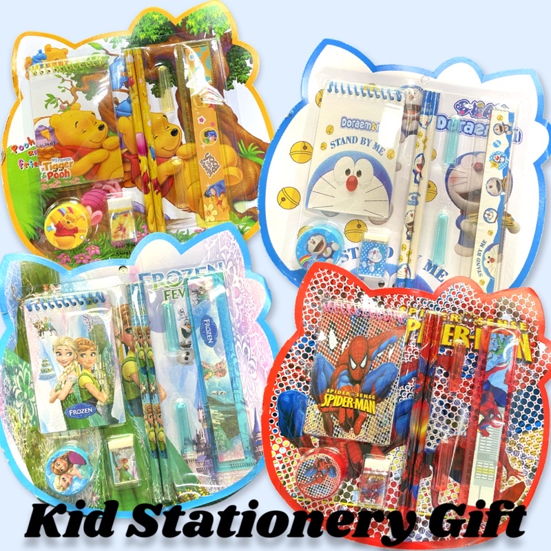 New Arrival AKINA SAVE Kids Gift Set Stationery Set Cartoon Stationery