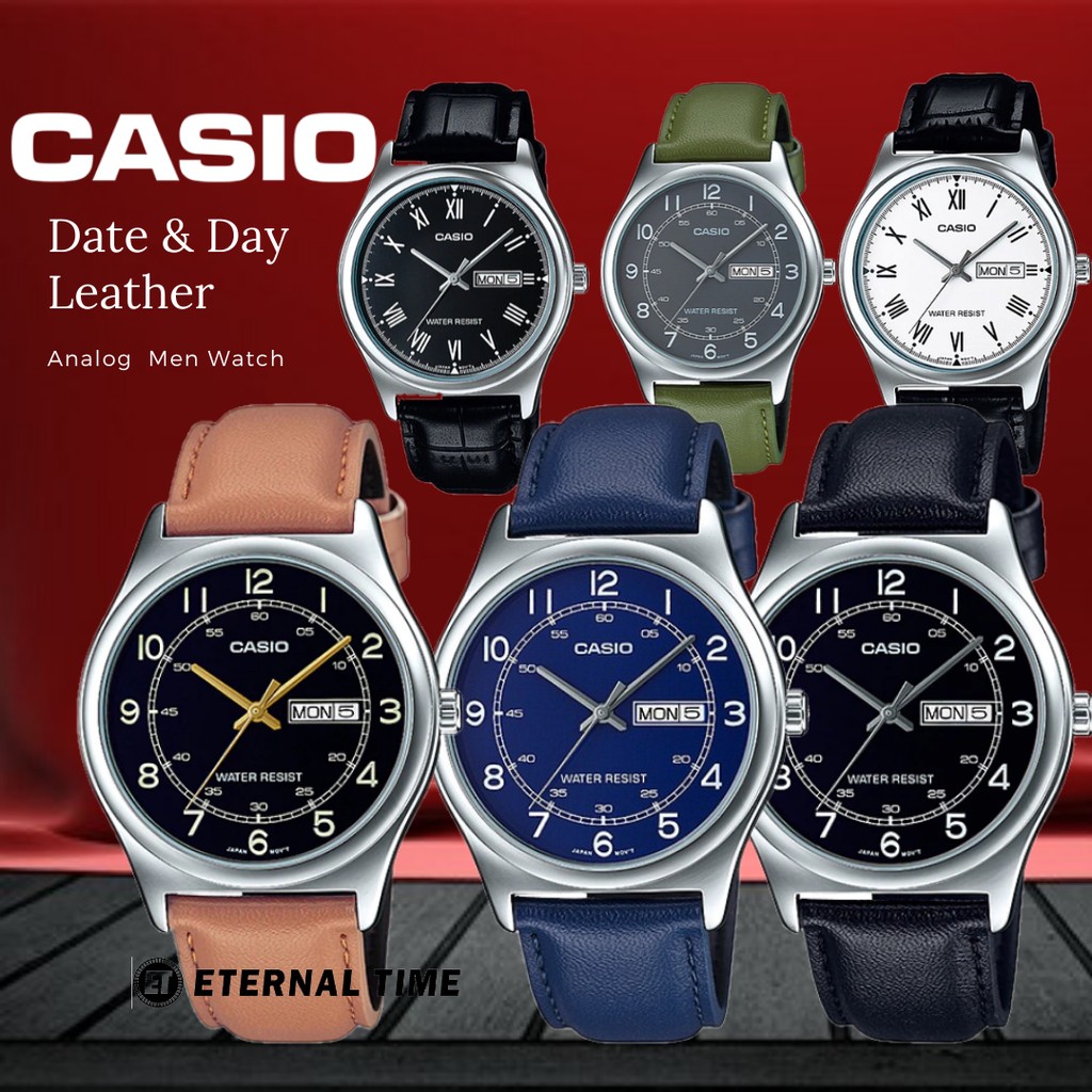 [Ready Stock] (2 YEARS WARRANTY) Casio Original MTP-V006L Analog-Men's ...