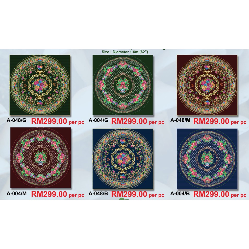 Round Carpet (Floor Rug) | Shopee Malaysia
