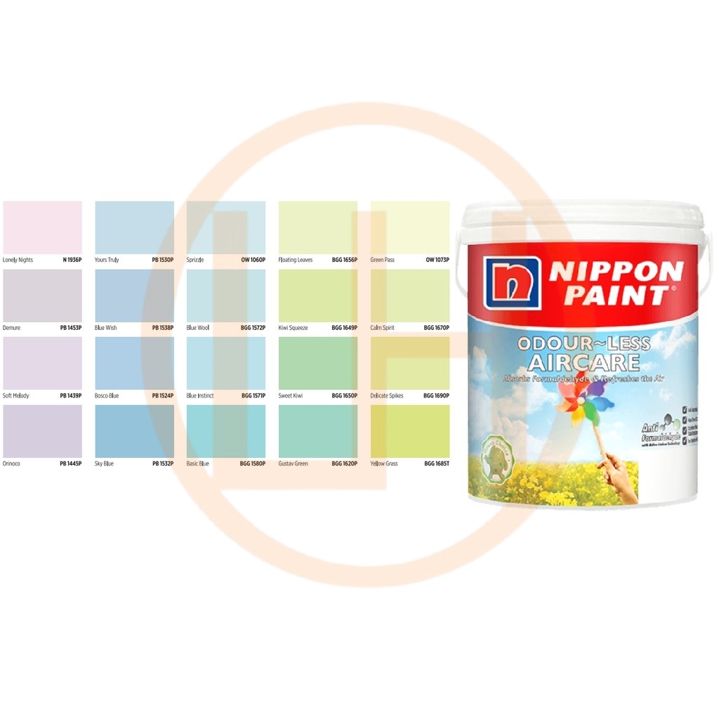 Nippon Air Care Odourless 5 Liter Cat Tak Bau Cat Dalam