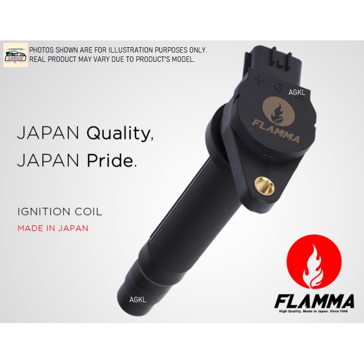 YEC (JAPAN) Flamma Ignition Coil - IGC-619F - Honda Civic TRO / Civic ...