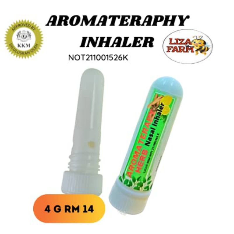 Aromaterapi inhaler resdung lizafarm | Shopee Malaysia