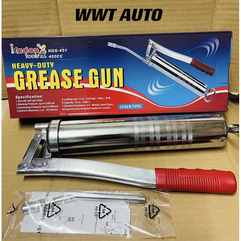 KADON HEAVY DUTY GREASE PUMP GREASE GUN 400CC Shopee Malaysia