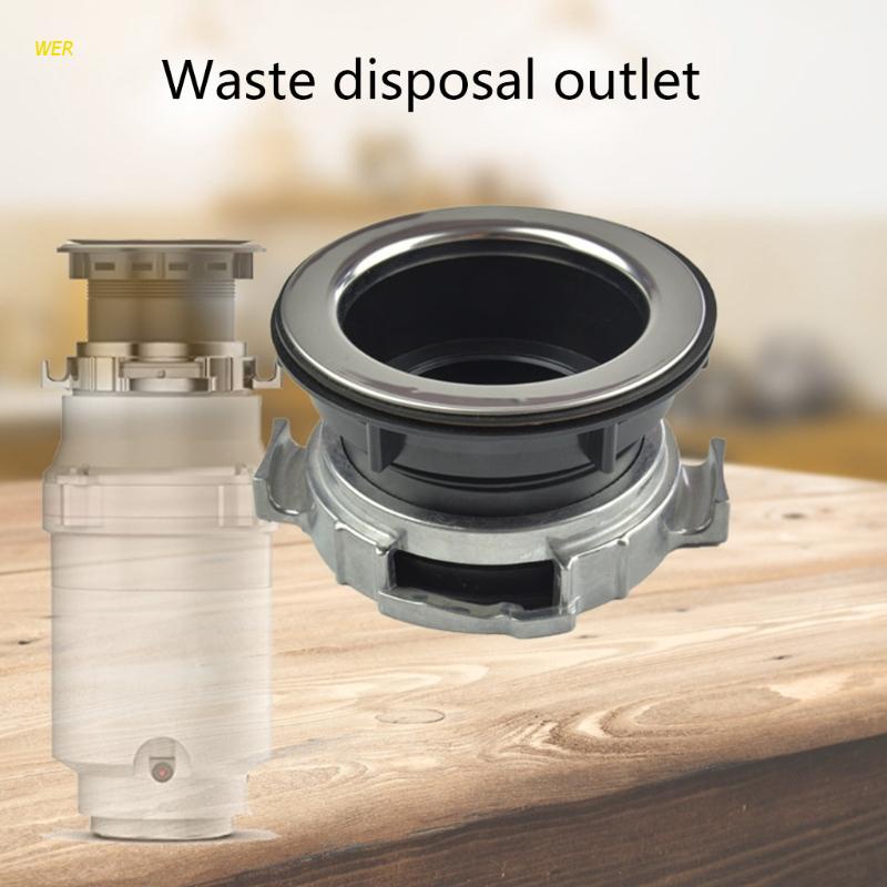 WER Universal Garbage Disposal Flange Kit Kitchen Sink Flange for